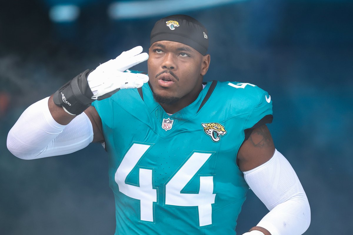 JaguarsPR's tweet photo. . @44Ytw is one of six players in the NFL since 2000 to record a sack in four of his first five season openers and the first to do so since DE Micah Parsons. 

Since being drafted by Jacksonville in 2022, Walker's 5.5 Week 1 sacks are tied-third in the NFL, trailing only DE Myles Garrett and LB T.J. Watt (6.0).