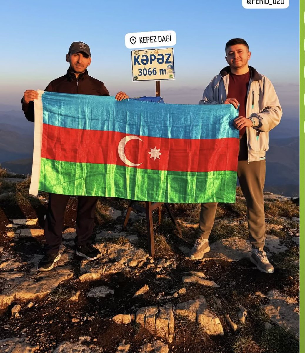 HalilliEla2026's tweet photo. Azerbaycan, Kafkas Dağları,  Deniz seviyesinden 3066 metre yükseklikte. Genç heveslilerimiz bu yüksekliğe tırmandı. Onlardan biri de kuzenim.
#Kepezdağı 
#Silsiledağlar https://t.co/3t72ddyX0R