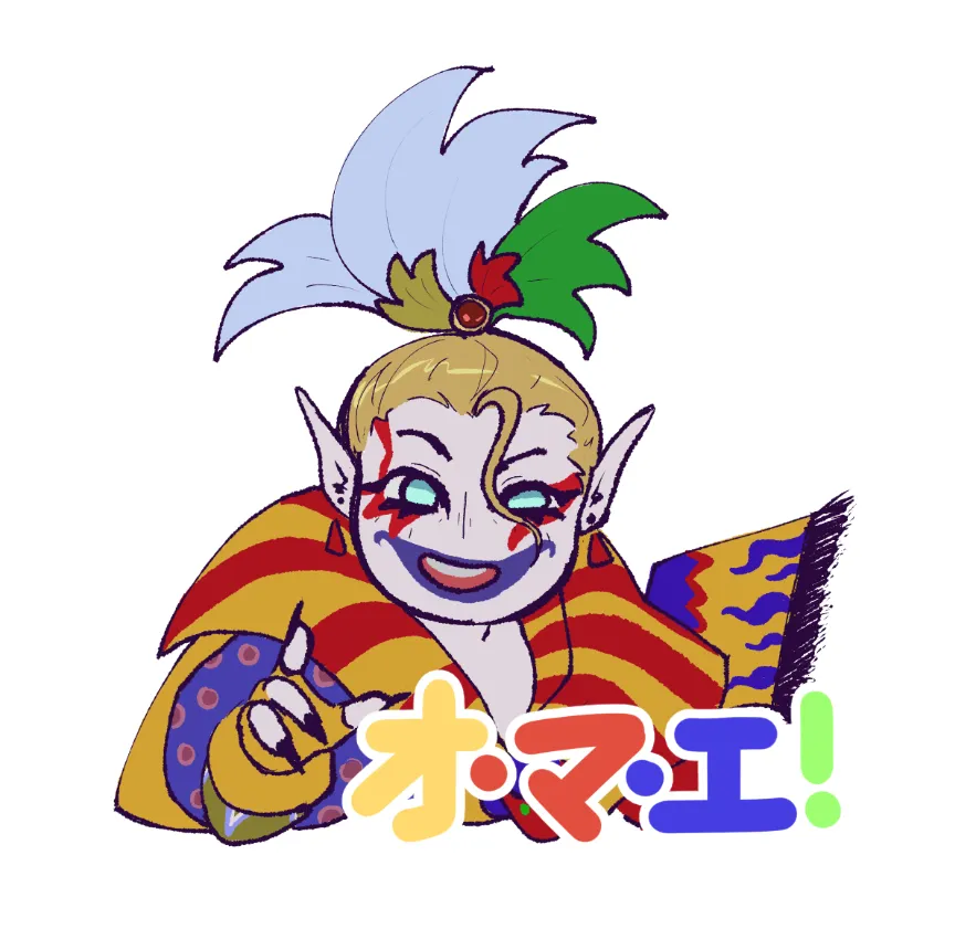 froggercube's tweet photo. Y.O.U! #kefka https://t.co/A2HhxhTGF1