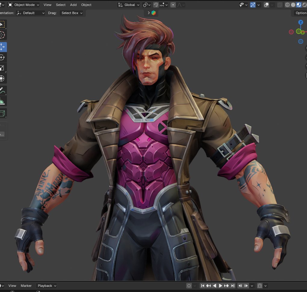 calszonee's tweet photo. Love Gambit's curly hair but i wanted to see sumn rq https://t.co/X0m2JzPoSH