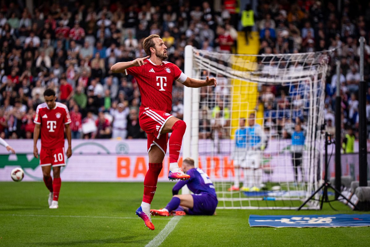 HKane's tweet photo. Great away win that! A new experience going to Elversberg so good to come away with all three points https://t.co/qMpr1aq8rR