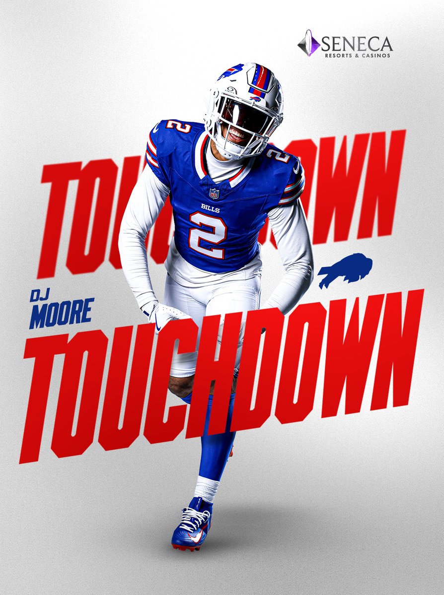 BuffaloBills's tweet photo. FIRST TOUCHDOWN AS A BUFFALO BILL!!! https://t.co/FOhPcnhmL9