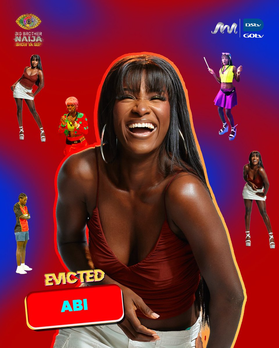 BBNaija's tweet photo. Abi’s last order is up! 👩‍🍳🌶️

She cooked, she commanded, and when things got heated, she could dish it right back. From HoH to MIPOW, Abi leaves the #BBNaija house after one spicy run.

Got something you want her to spill? Questions below. 👇

#BBNaija is sponsored by @MinimieNigeria