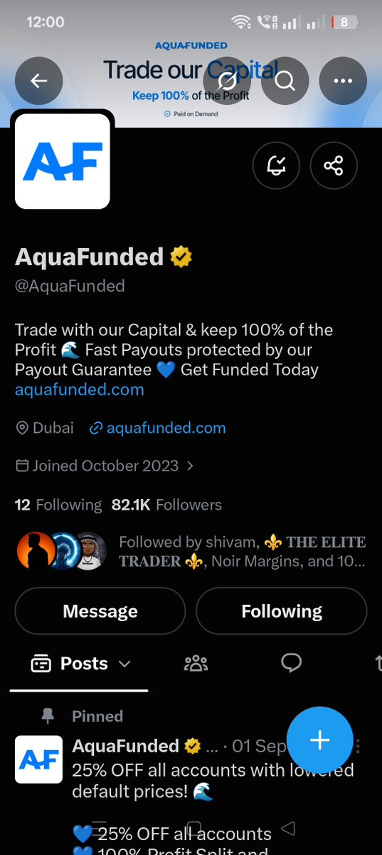 stocksarena45's tweet photo. @oluoftrades @AquaFunded @LewisAquaFunded @shepherd_fx Wow its a great opportunity for traders who don't have capital let's pray for the best ✅🙏 
All task done ✅ 

@Apngs__08667 
@yogendra4510 
@sahilrai45 https://t.co/bAjf05dNOX