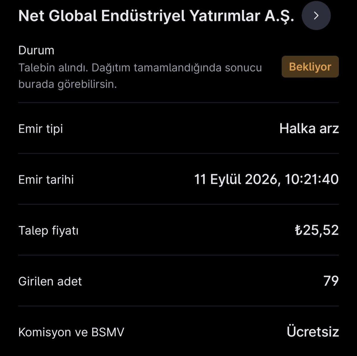 K77355Z's tweet photo. Bende gözükmüyor.
Sizde belli oldu mu?
#NETGL https://t.co/QmLAueDUr8