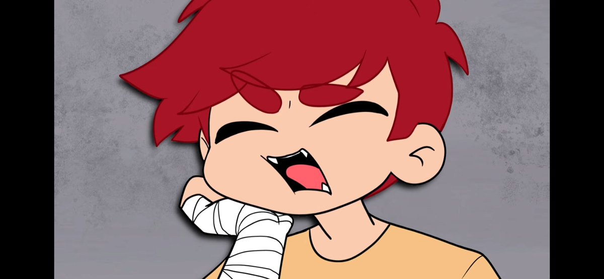 Asher_Lightwood's tweet photo. Yo alucino cada vez que muestran algo de él, les ruego que no hagan el chistecito del triángulo y lo hagan el baterista que estaba destinado a ser 🤧

#fnafhs #FHSREW #fhs https://t.co/Clgrd60blK