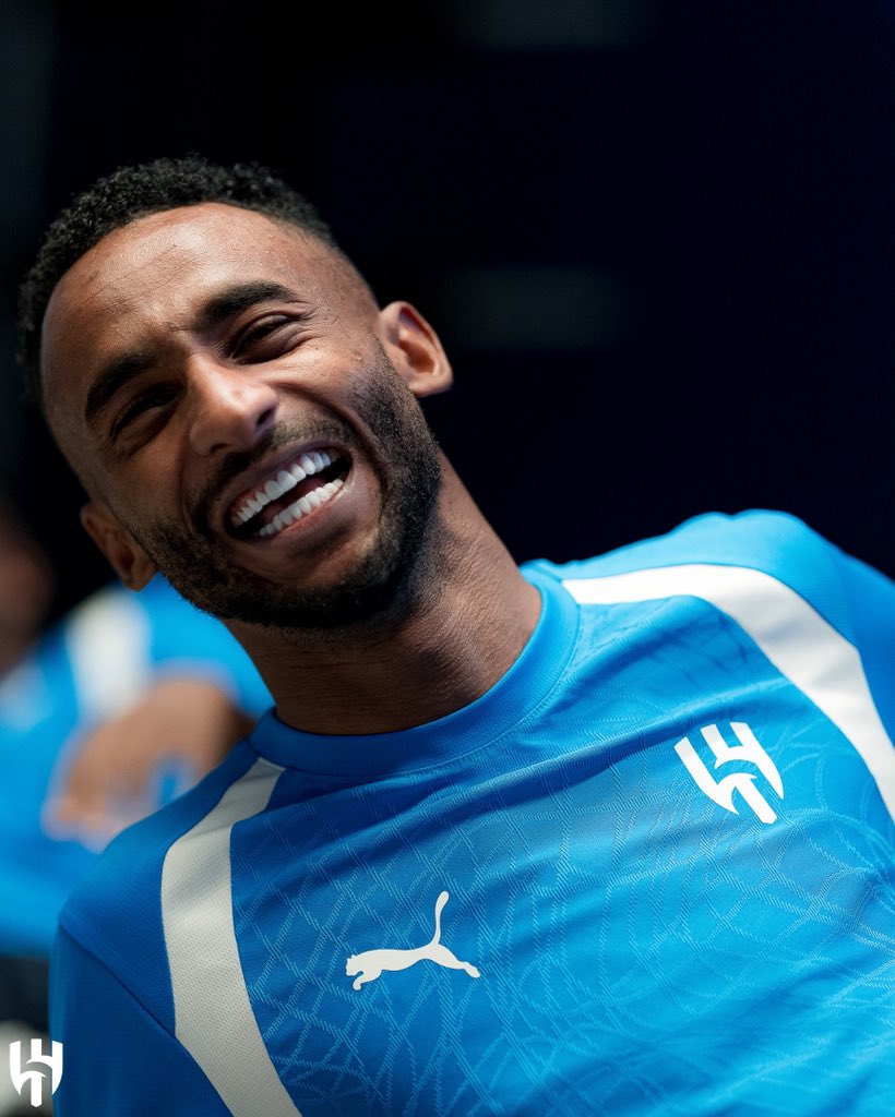 Alhilal_EN's tweet photo. Smiles all around 😄💙 https://t.co/9txfeDnD4Q
