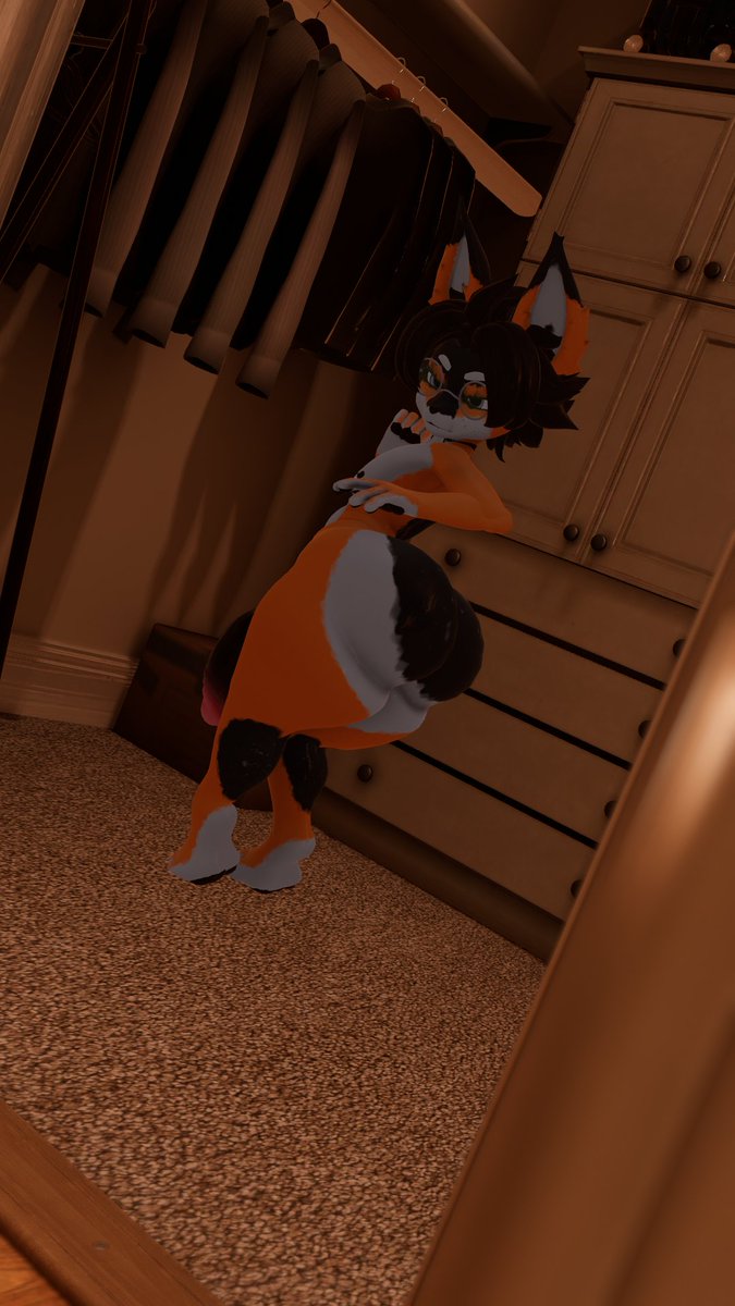 _Mr_Nbdy_'s tweet photo. Always a struggle to find something that fits. You could help instead of spying on me...

#nsfwtwt  #vrclewd #vrchatlewd #yiff #vrchatfurry #vrcnsfw #furrynsfw #femboy #rule34furry #rule34ㅤㅤㅤ  #furryㅤㅤㅤ https://t.co/82lvW9LYjg