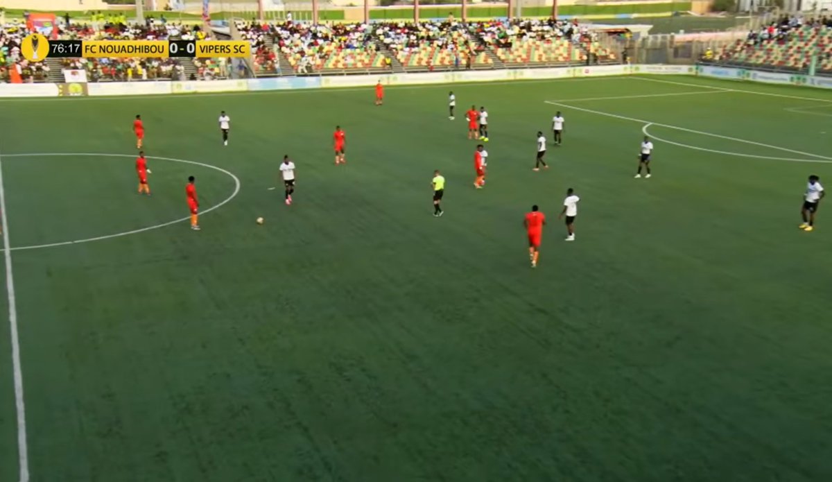VipersXtra's tweet photo. 15 minutes to play for
0 : 0 #NOUVIP (1:1 ) AGG
#VenomsUpdates | #TotalEnergiesCAFCL https://t.co/9lF05ESPN0