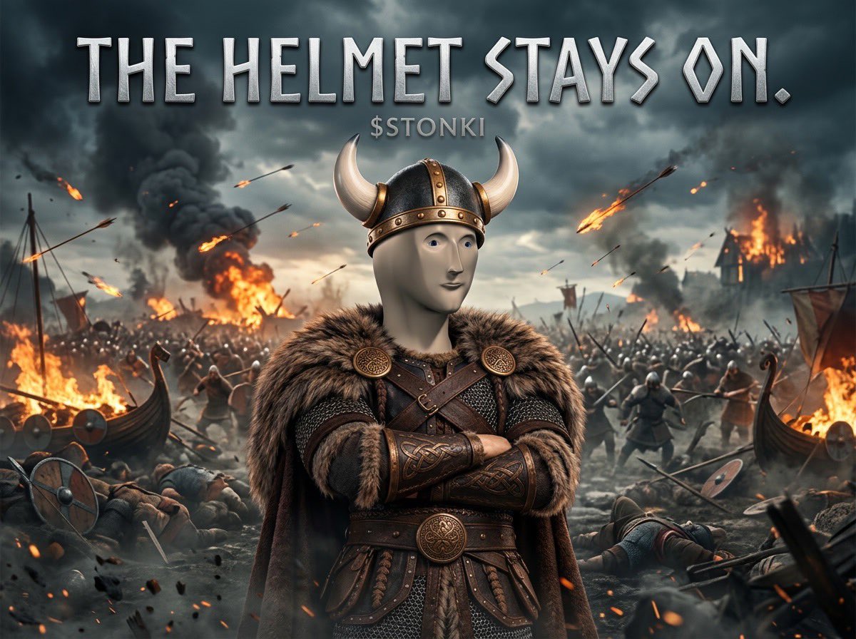 STONKIVIKING's tweet photo. The helmet stays on.
HOLD $STONKI.
EARN $STONK.
Every holder gets a seat on the ship. Every reward pushes the journey forward.
We’re not here for the shore.
We’re sailing for Valhalla.
$STONKI #STONKI #STONK #Solana #Memecoins #floki https://t.co/VbeApzKcNS