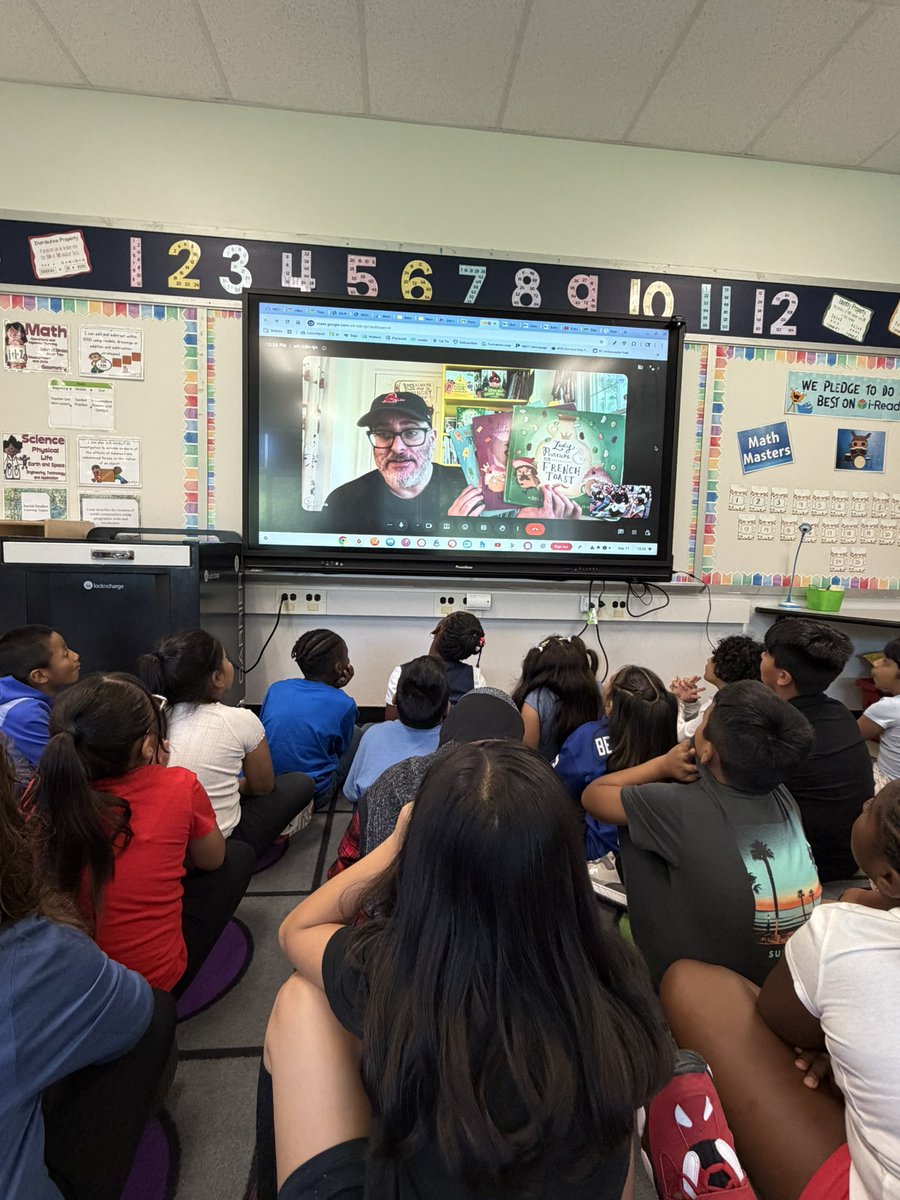kpurdy55's tweet photo. We’re back again! 
@joshfunkbooks joined us for #anauthoraweek visit #1 this year! #raisingreaders #raisingwriters #virtualauthorvisit @newburghschools @Gidneyaveschool https://t.co/5n42V6oivU