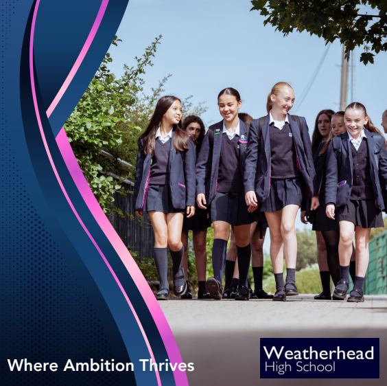 WeatherheadHigh's tweet photo. Ahead of our Open Evening this week, we're delighted to share our new school prospectus. Explore our values, curriculum, opportunities and school community and find out what makes us such a special place to learn: https://t.co/v0jqWSyruk https://t.co/YKcC87aedl