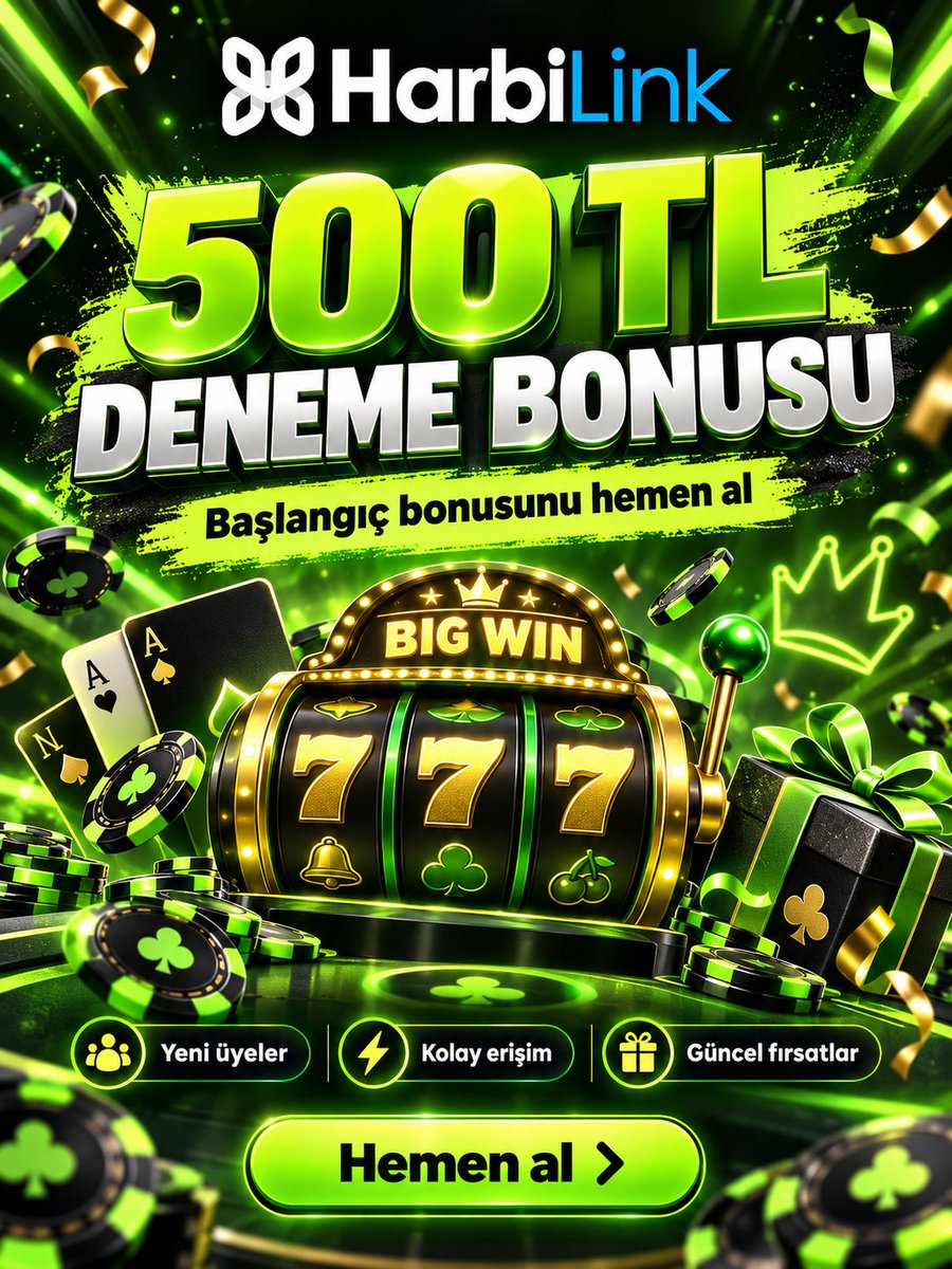 dneme_bonusu7's tweet photo. 🔵 HarbiLink gündemi dopdolu! 🎯 500 TL deneme bonusu fırsatlarını ve güncel kampanyaları keşfet.
Bonus kodları ve yeni seçenekleri hızlıca incele. 🔥

🎁 https://t.co/UQC5i1iAHh
📲 https://t.co/pqosOr3i4Q

#denemebonusu #bonus #guncelbonus https://t.co/JWvmo1uT5o