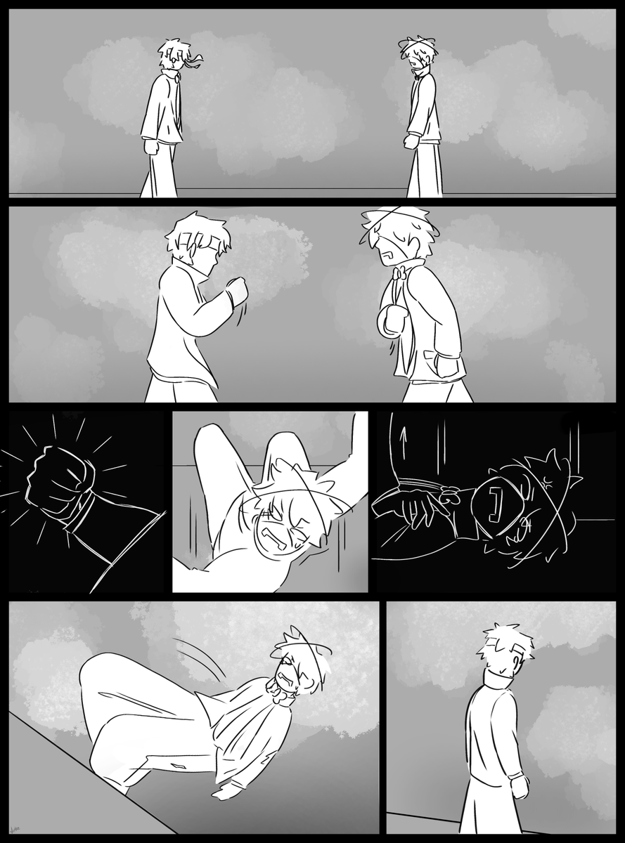 luke_91lc's tweet photo. Cuarta parte!! Muchas gracias por leer el cómic, me hace muy feliz ^^

#shadounegames #squidcraft2 #teammafia https://t.co/B8rpEkgIvI