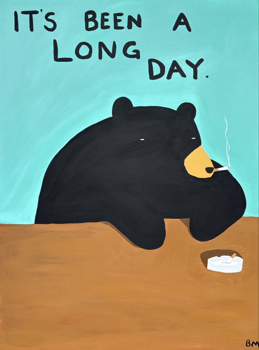 BadlyDrawnBears's tweet photo. It’s been a long day. Xox https://t.co/NngBbsp871