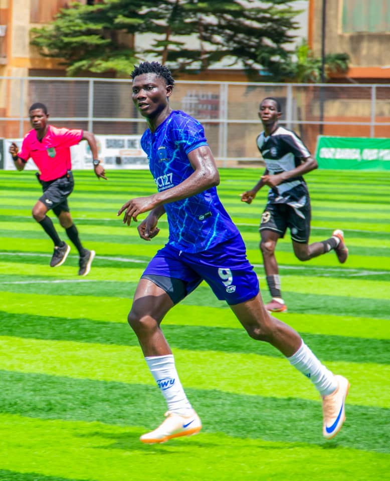 gbagadafc's tweet photo. Habeeb Adeniran with a top man performance and bagging a brace today! ✌
#GbaVoe | #TCCLeague27 | #OurFlight https://t.co/bNFklC2gvH