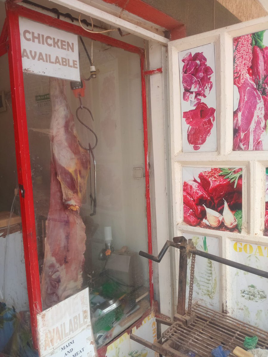 jaykyle22's tweet photo. Someone is permanently selling this butchery. 

LOCATION:Nairobi,Kahawa west
PRICE: Kes 150,000( Negotiable)
AVERAGE DAILY SALES: 6-10K
REASON FOR SALE: Relocation abroad 

N/B...: The owner is very open to negotiation 
Tel: 0721224989/ 0745861460 https://t.co/hFLSlr6M9w