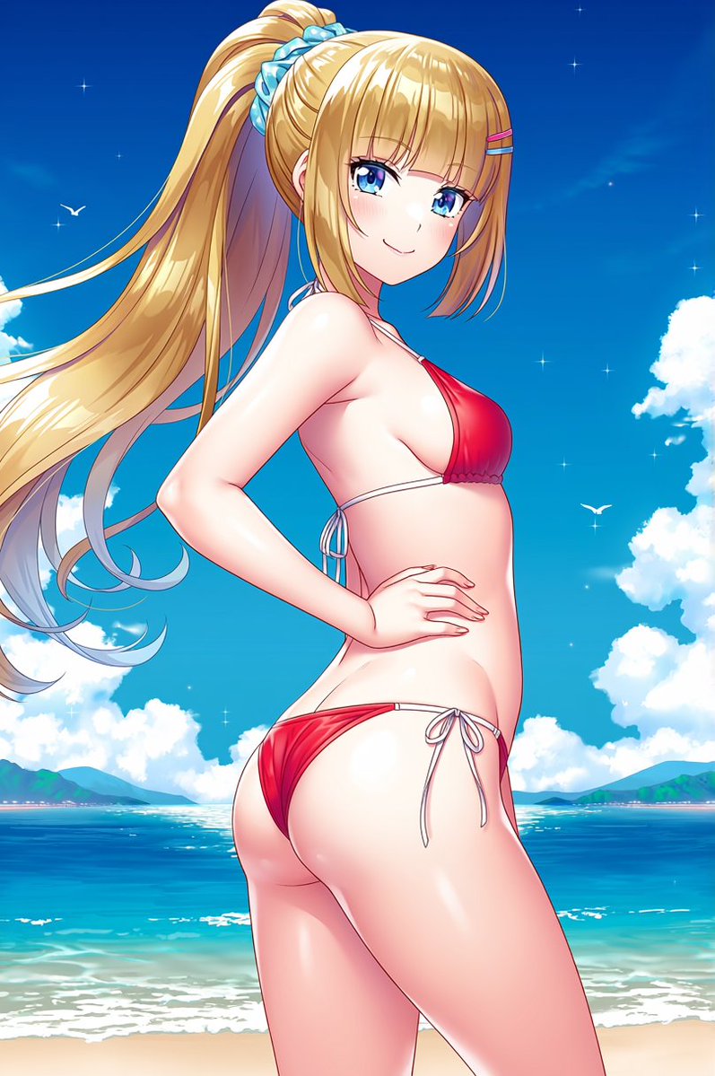 czarsonAI's tweet photo. Kei on a beach pt 25

#AIart #AIイラスト #ClassroomOfTheElite #COTE #ようこそ実力至上主義の教室へ #よう実 #KaruizawaKei  #軽井沢恵 https://t.co/pEzWewkIlB