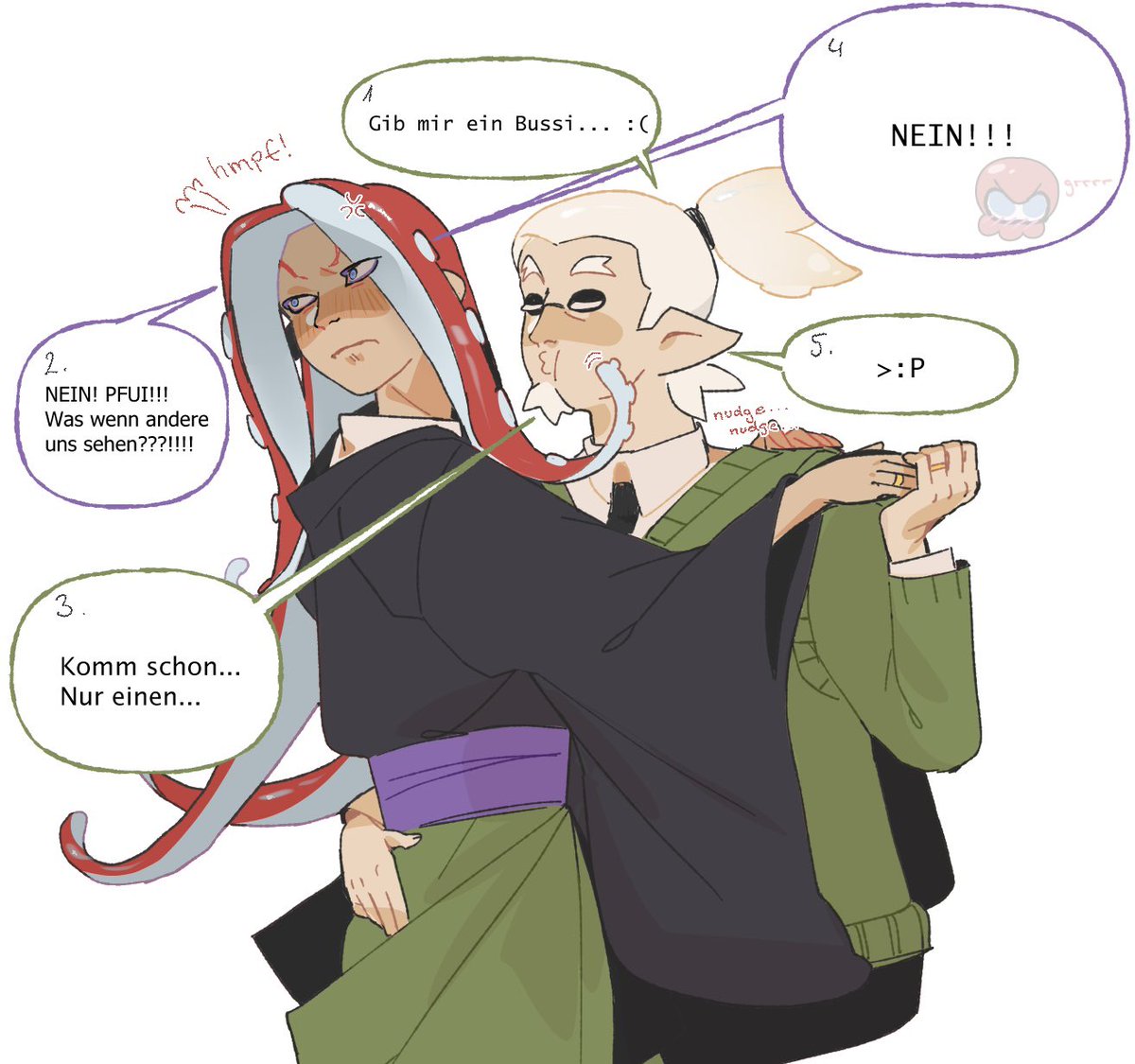 clownfcr_'s tweet photo. #splatoon #atawasa #cuttletavio https://t.co/yTpMFLOu5R