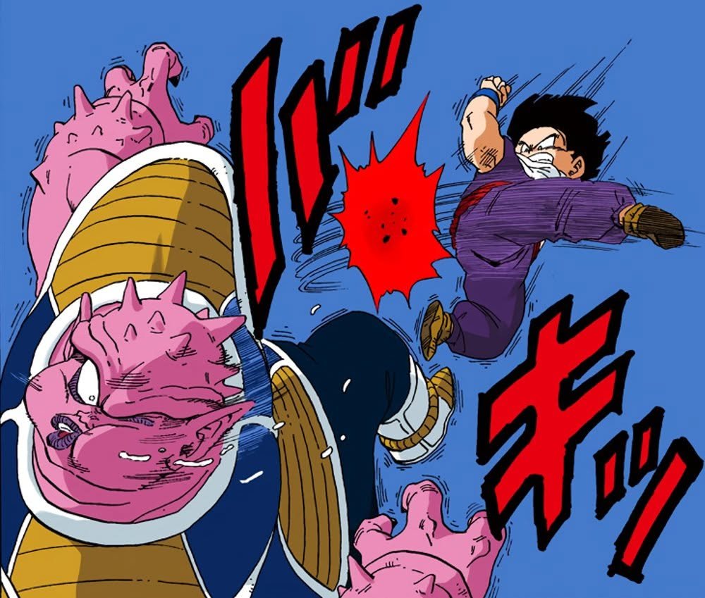 daikosaiyajin's tweet photo. Gohan Kick! https://t.co/6VkAmjfXIN