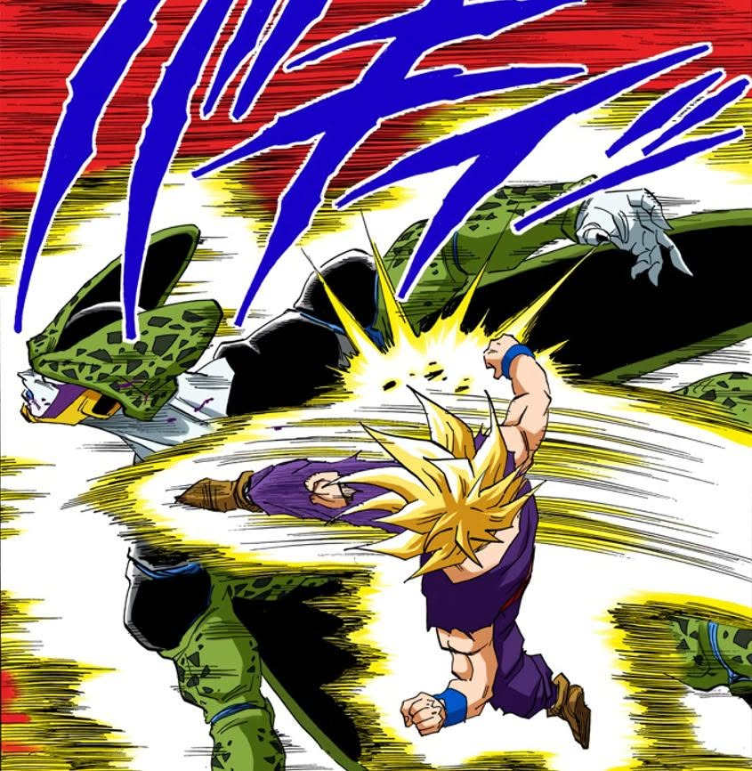 daikosaiyajin's tweet photo. Gohan Kick! https://t.co/6VkAmjfXIN
