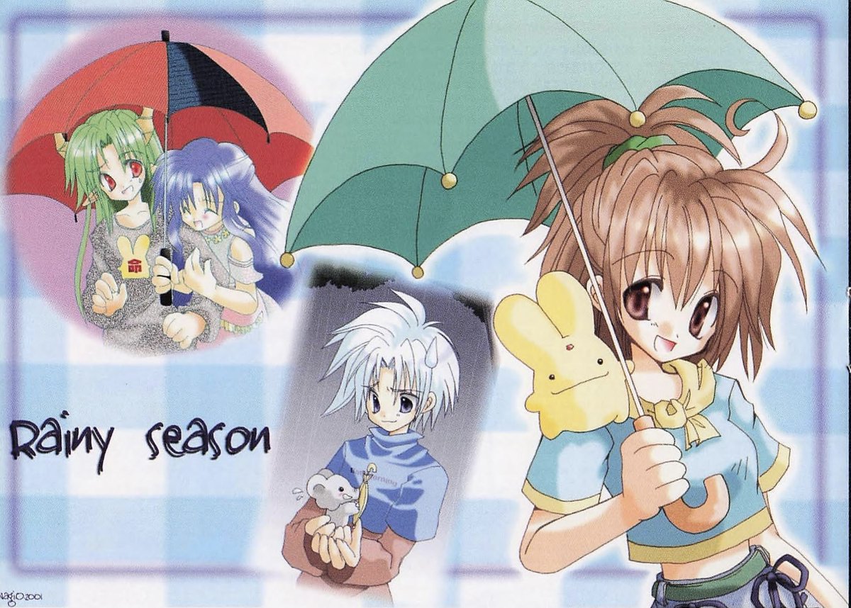 PUY0_UND3RW0RLD's tweet photo. Artwork of Satan from the June 2001 calendar art for Compile Club # 95 https://t.co/BCyghrjBw8
