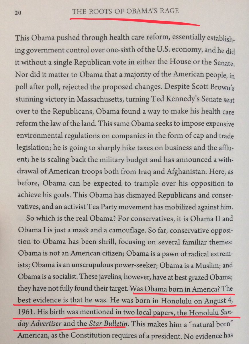 BreitdartNews's tweet photo. @TonyClimate Dinesh D’Souza, no fan of Obama and maker of the anti-Obama film “Obama’s America,” wrote this in his anti-Obama book “The Roots of Obama’s Rage”: https://t.co/NxIUQpbvww