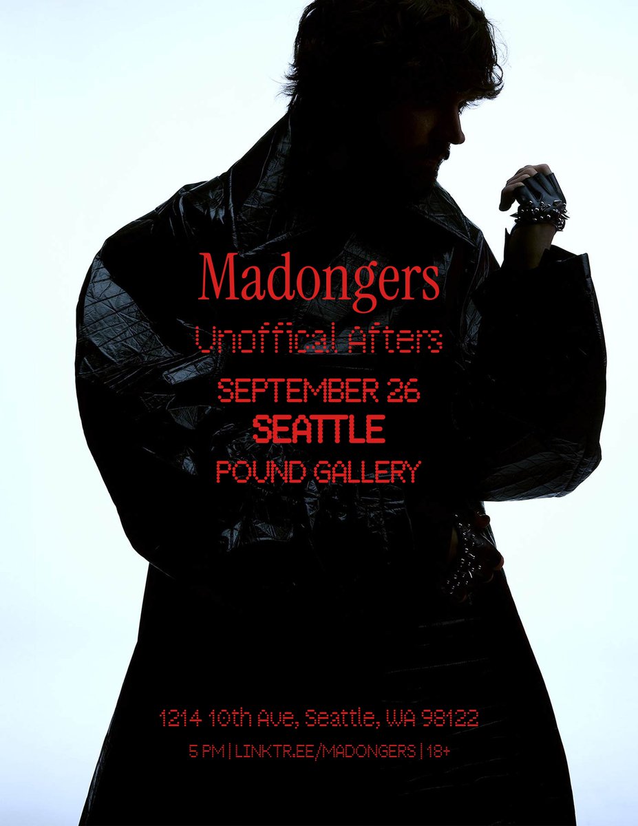 madongers's tweet photo. SEATTLE!!!!

Just in TWO WEEKS we are having an (unofficial) Madeon Victory Live themed Afterparty on 9/26!

There'll be live DJ's, live VJ's, merch, and Victory theme photo ops.
Come join the fun

Very limited Free RSVP!!
18+ https://t.co/iYIaNF3fa5