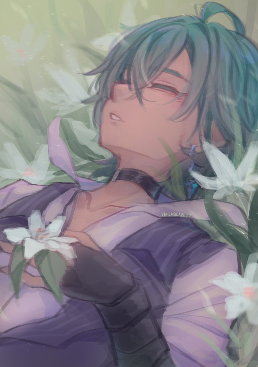 hailablaze67's tweet photo. A peaceful rest #Lohen https://t.co/dq6H1HmYBG