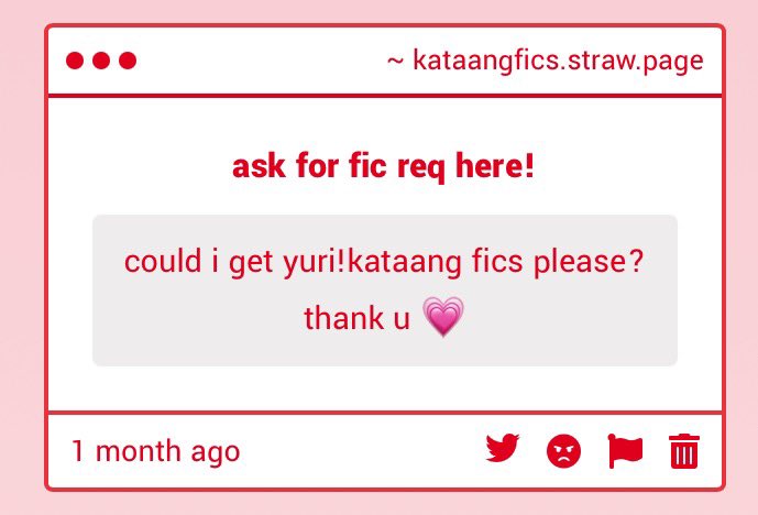 kataangfics's tweet photo. yuri kataang fics 
— a thread 🧵

art by @scarlettismm https://t.co/auNpt7Mw7F