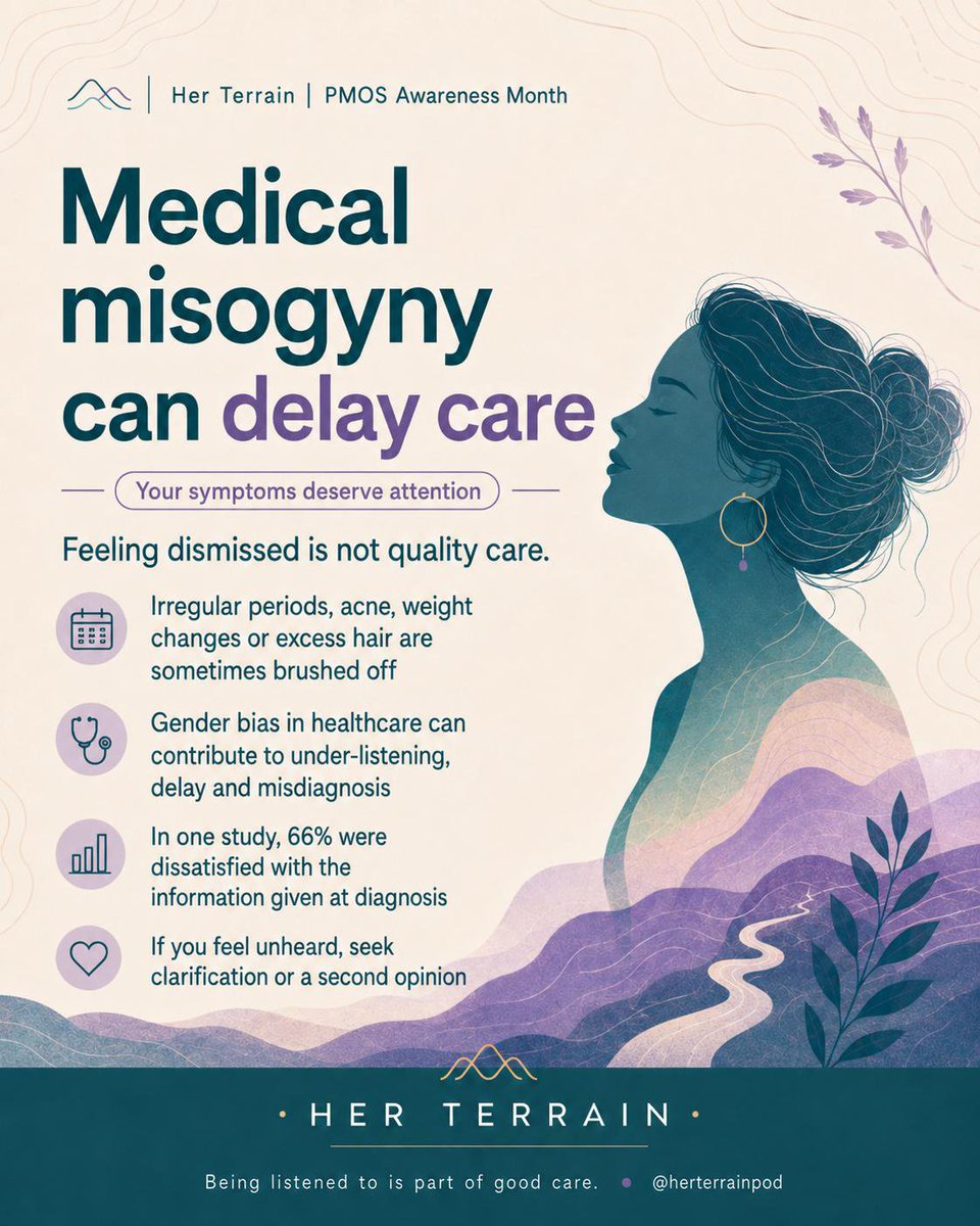 herterrainpod's tweet photo. Advocate for your health without apology. 💚
#pcos #pmosawarenessmonth #pcosawarenessmonth #womenshealth https://t.co/S93L5iOr1M
