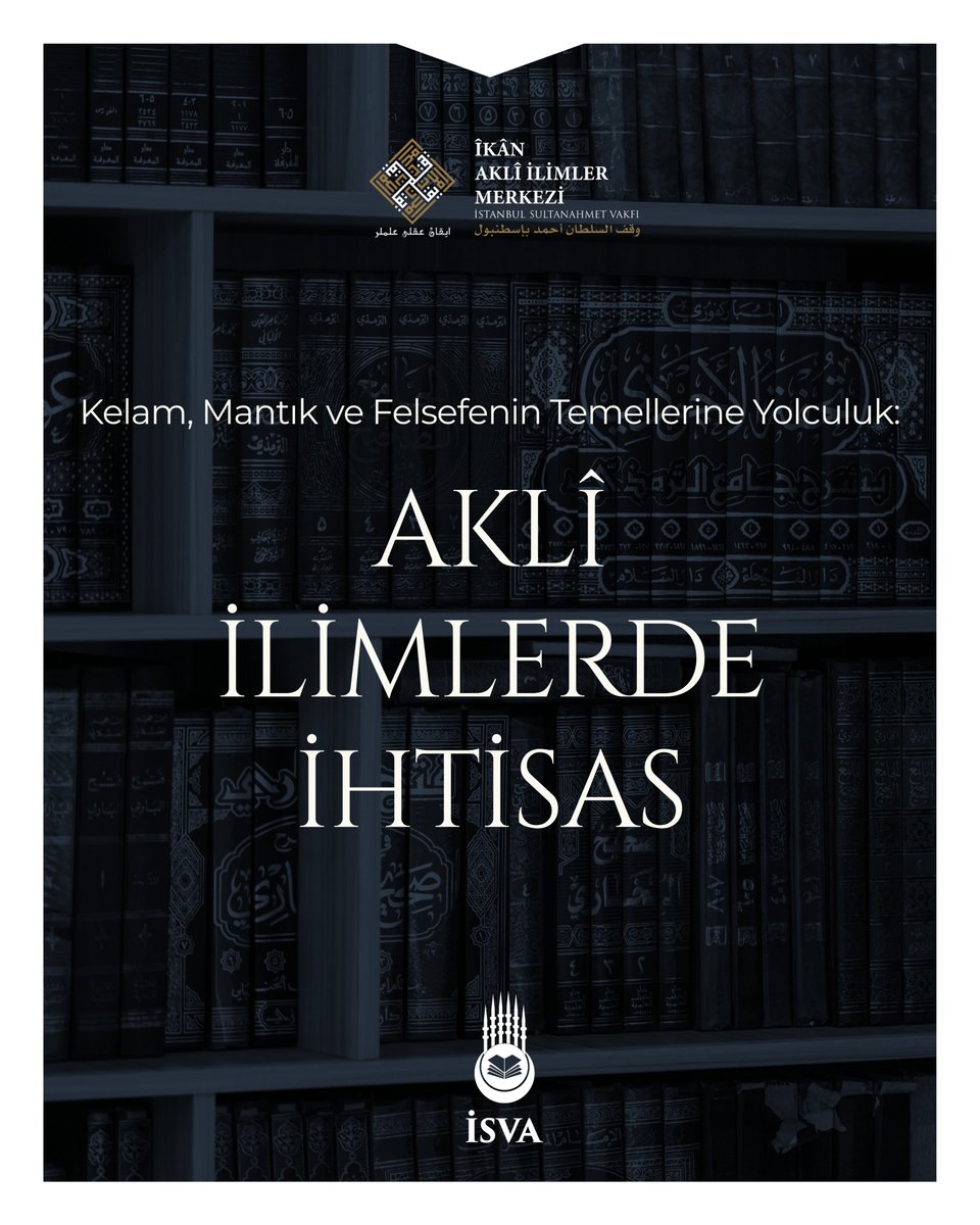ikanakliilimler's tweet photo. ÎKÂN Arapça bünyesinde gerçekleştirilecek ihtisas programına başvurular başladı!

Bir yıl sürecek program kapsamında Misbâhu’l-Ervâh, Şerhu’l-Gurre ve Tehâfütü’l-Felâsife isimli eserler okunacaktır.

Başvuru linki:
https://t.co/fBV04XVExD https://t.co/luni36Y787