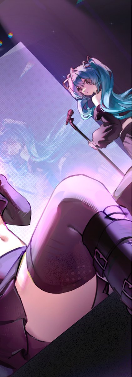 pocketnii's tweet photo. #vocaloid #teto #miku https://t.co/1n7DuTYTv6