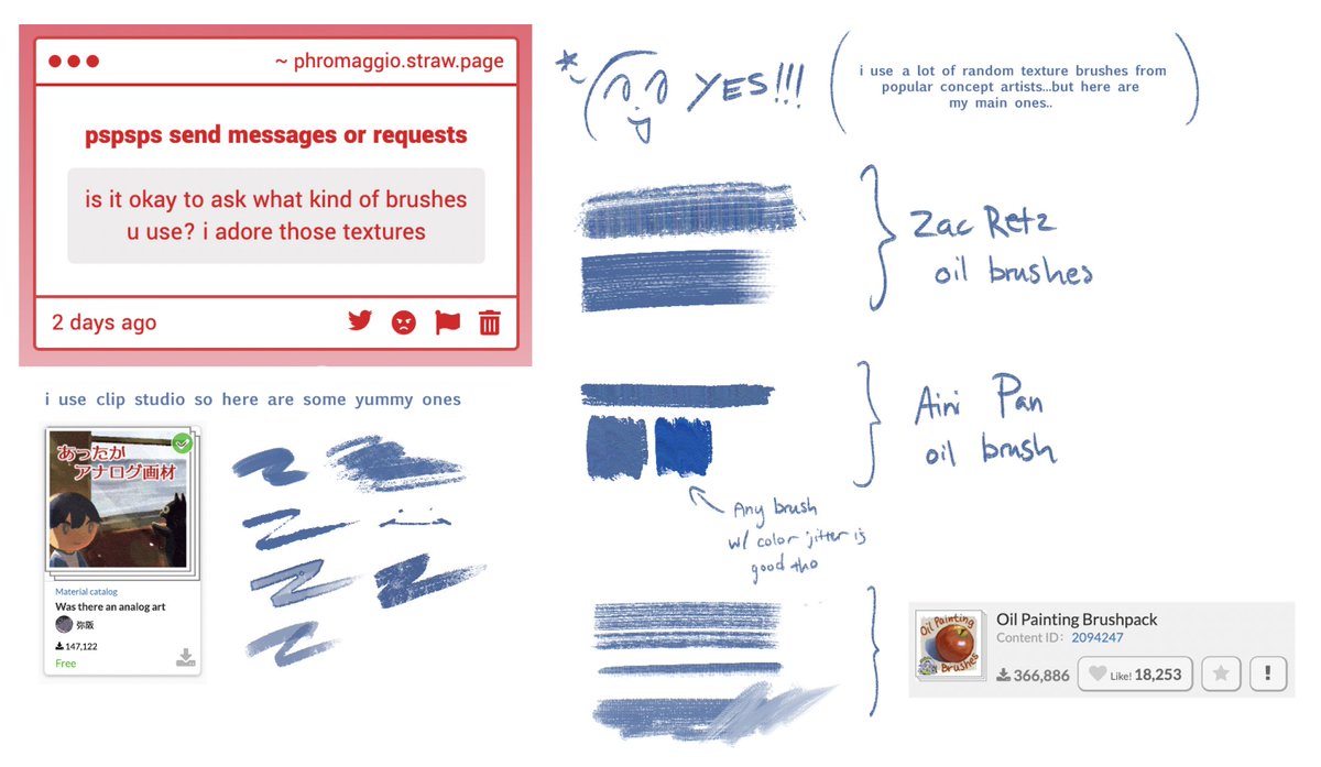 phrogyo's tweet photo. for anon who asked!!!! ill link the brushes in the cmts https://t.co/zZIZNLU92z