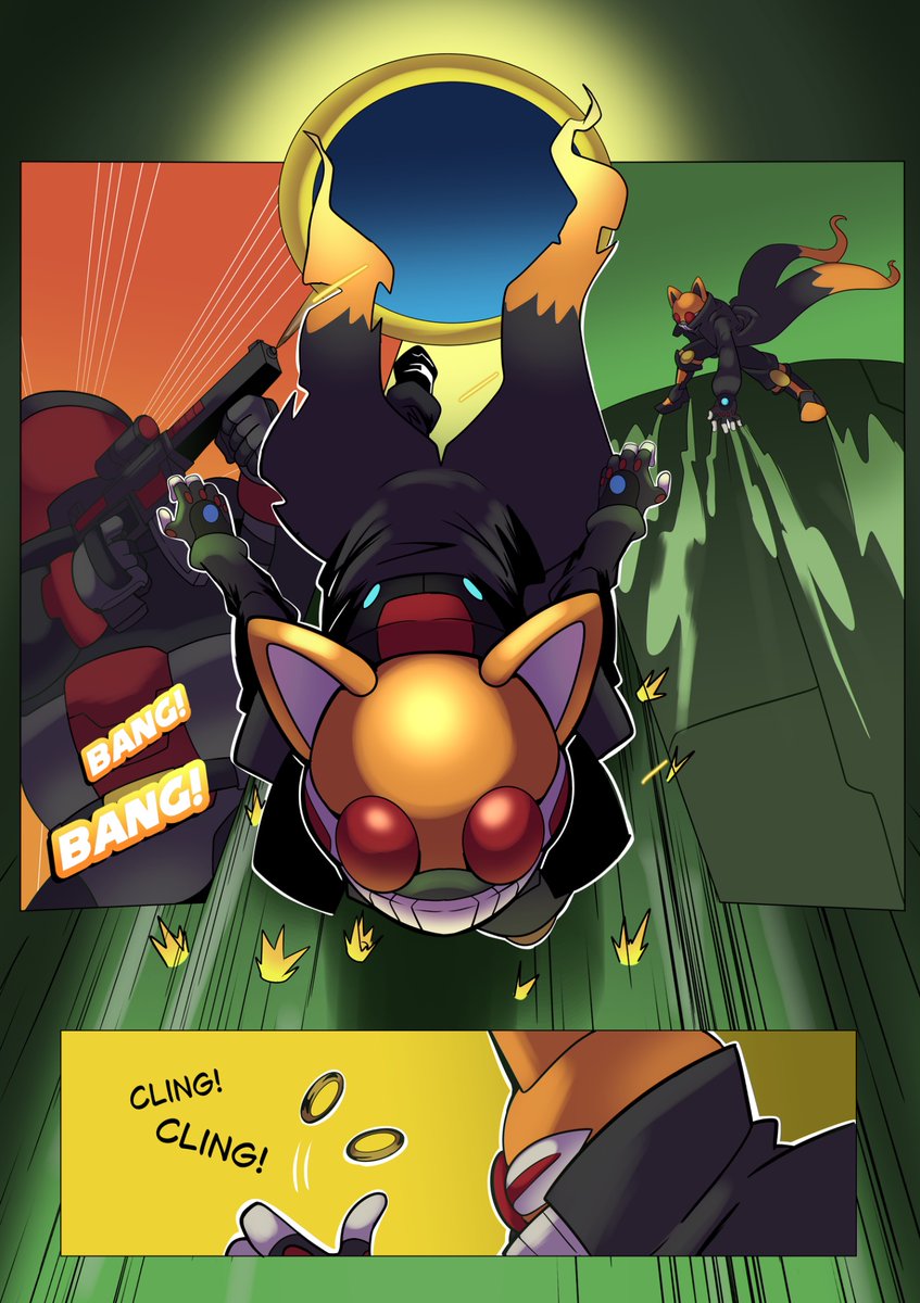 MsL7071's tweet photo. ABSOLUTE TAILS- CHEMICAL CONUNDRUM Pgs 1-3

Written by LT Brogdon
Illustrated by the amazing 
@Erokuman04 
LIKE, COMMENT, SHARE, & FOLLOW US BOTH!!!!

With Agent Bat captured by Lieutenant Flynn, Dr. Miles Prower proceeds to both save her and complete the mission. Commence Operation Chemical Conundrum…..now.
#absolutesonic #tailsthefox #sega #sonicthehedgehog #absolutetails