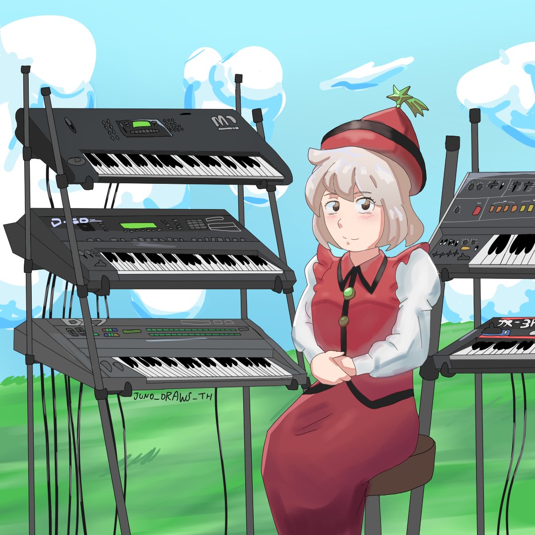 juno_draws_idk's tweet photo. lyrica artwork from a while ago, it has my other acc's watermark damn #東方project https://t.co/e5lm48Fxry