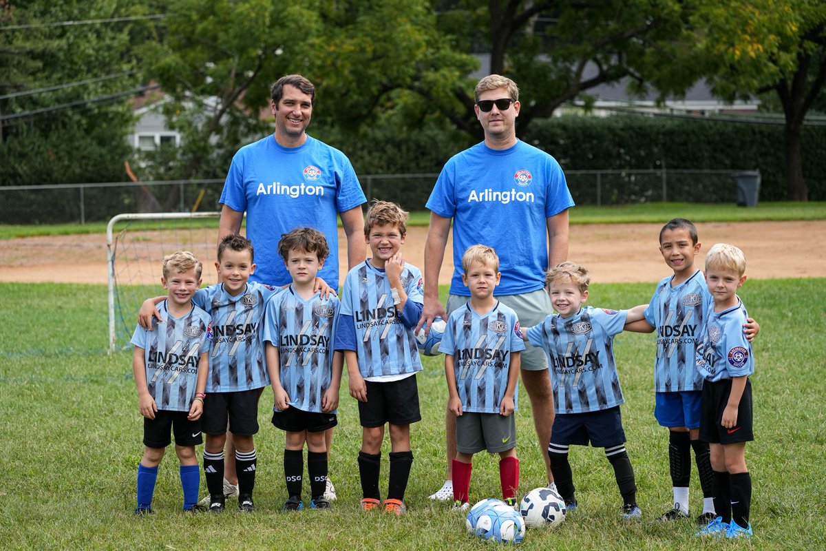 arlingtonsoccer's tweet photo. Always a good day when rec games are back ⚽️💙

So great to see our players back on the fields and kicking off another season of rec soccer! https://t.co/6rJgUXQPQB