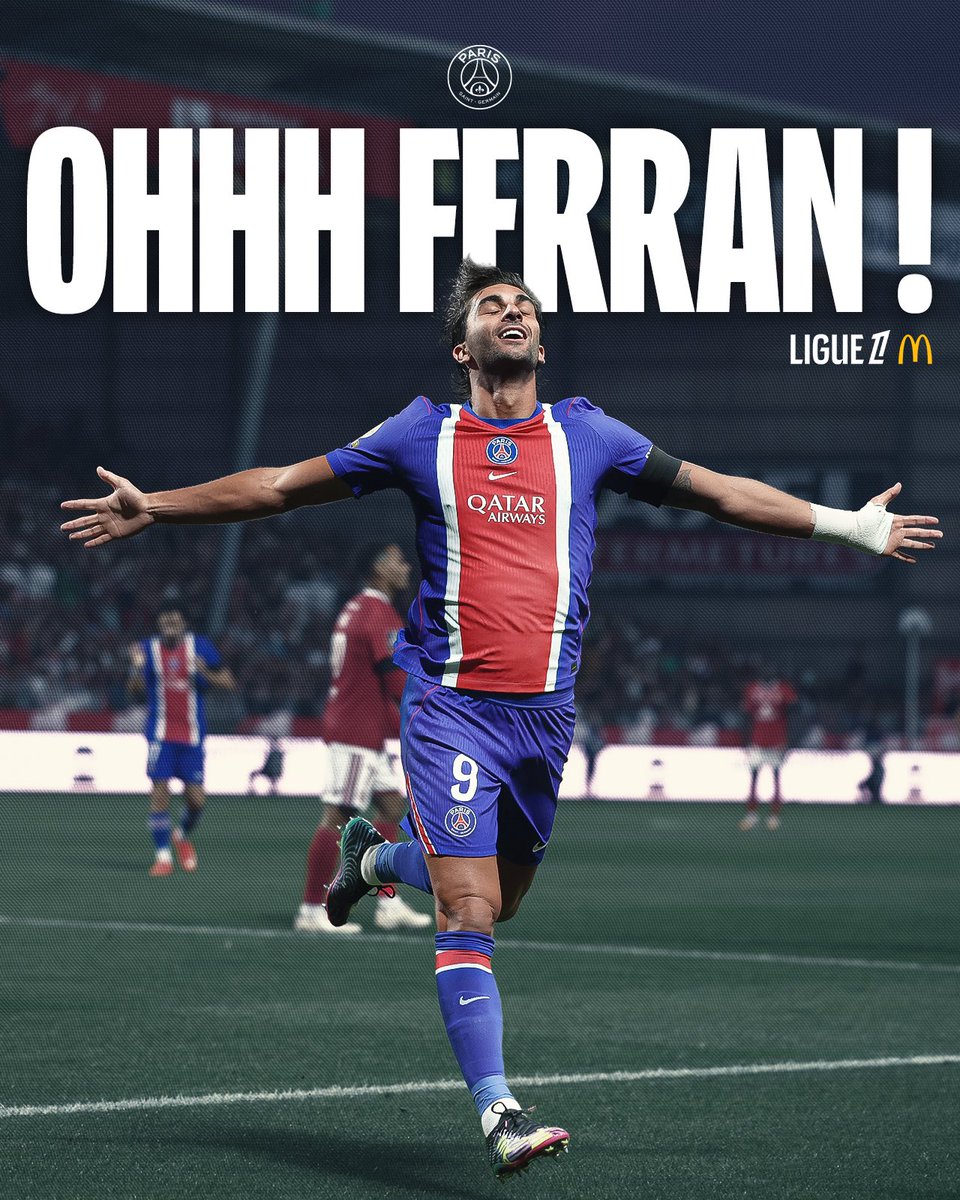 Ligue1's tweet photo. OHHH FERRAN ! 🤩🦈 https://t.co/5Cn2fme2I0