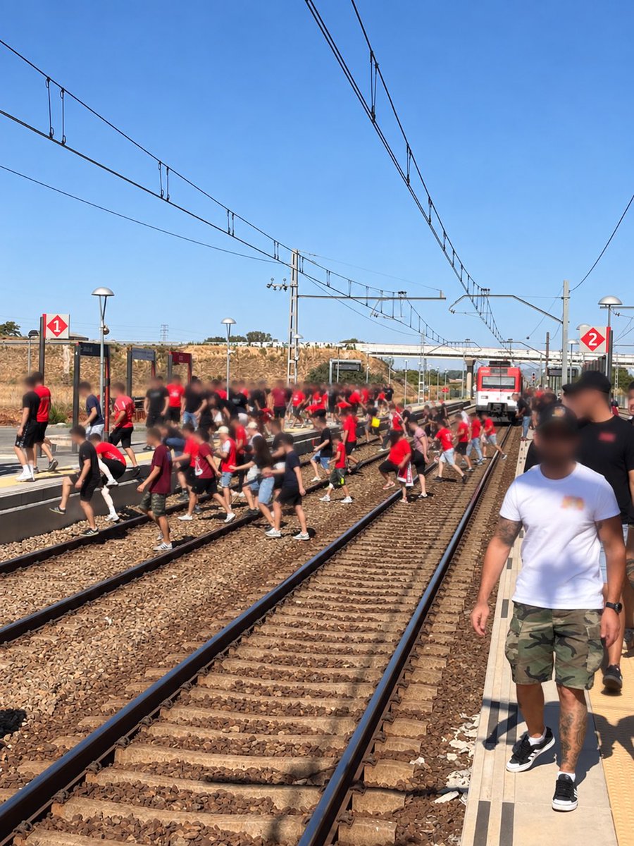 BRG89ALC's tweet photo. Pese a Adif, Cercanías y Oscar Puente llegamos a Guadalajara.
Derrota del equipo, pero victoria en la grada. ¡Aquí nadie se rinde! Nos vemos el próximo fin de semana.
@deporguada 2-1 @rsda_oficial https://t.co/ILWwryQV0N