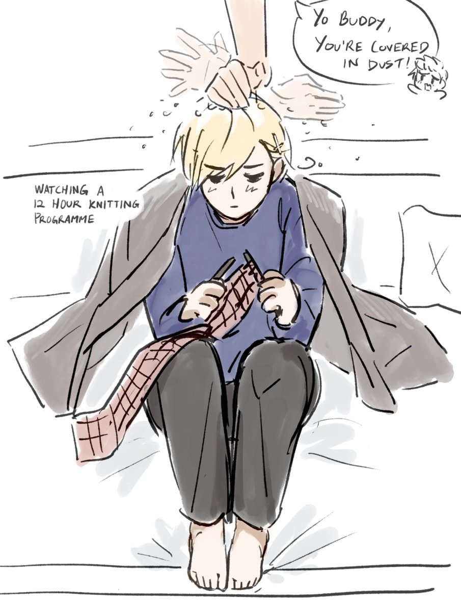 seanvojon_'s tweet photo. Doodle of that one panel lol https://t.co/qKlu86etp6