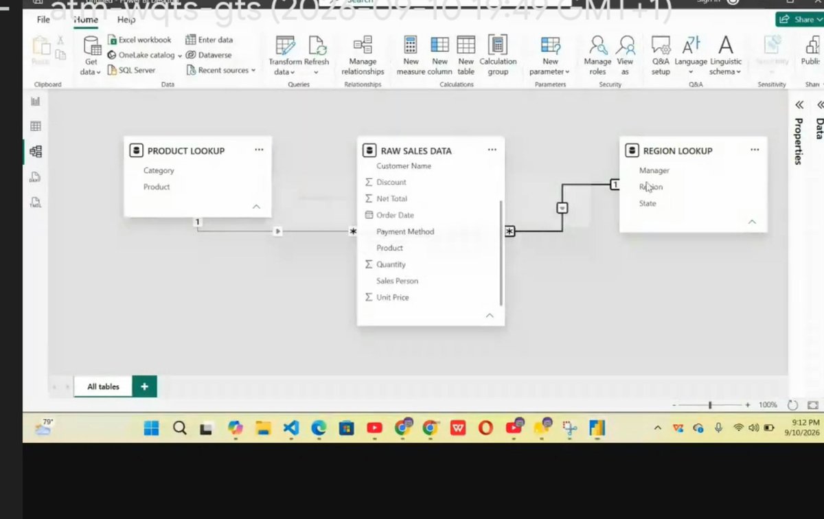 priscaaaaaaa_04's tweet photo. Day 9 @Ifexaacademy , we were introduced to power query- a tool in power bi used for cleaning data. After cleaning, we create relationships between two or more cleaned tables and this is known as data modeling.(3rd step in https://t.co/IkUAupB8Jw workflow). #WomeninTech https://t.co/46IQPwpojU