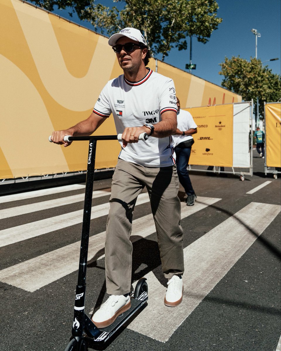 SChecoPerez's tweet photo. Madrid! 🇪🇸 What an incredible circuit and atmosphere. Congratulations to everyone involved! 👏

Thank you for all the support this weekend. You made it feel like home! 

Not the result we wanted, but very proud of how we pushed the limits and made a big step forward, fighting with several teams around us.

Next stop, Baku! 👊