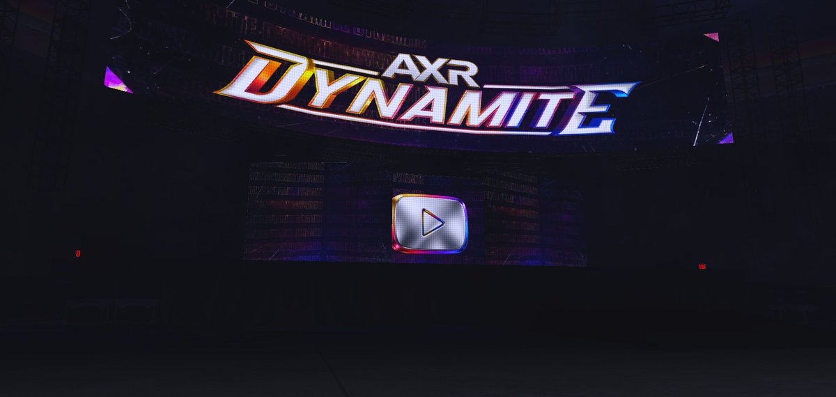 RWInsiderOG's tweet photo. BREAKING: New arena leaks from AEW x Roblox's setup for this Wednesday have surfaced, AXR staff team has already setup the Stage and Go Position area for AXR Dynamite. https://t.co/Kz0lCa4OEg