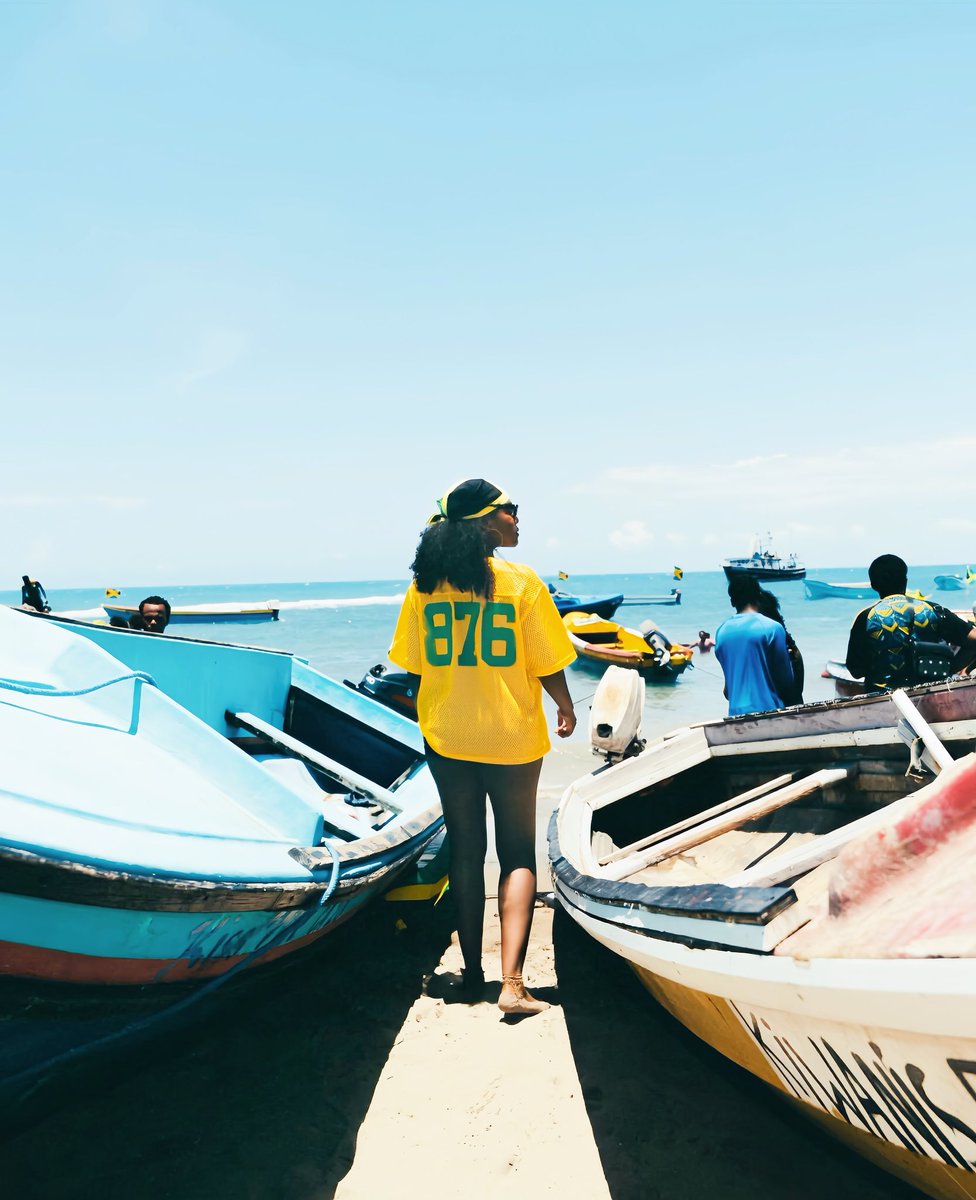 treasurebayest's tweet photo. This is home.  More than a jersey. It’s culture, community and the soul of Jamaica. 

Rooted where the boats meet the beach. 

#SouthCoastLiving #TreasureBeachJamaica https://t.co/5o7DFNzjBj