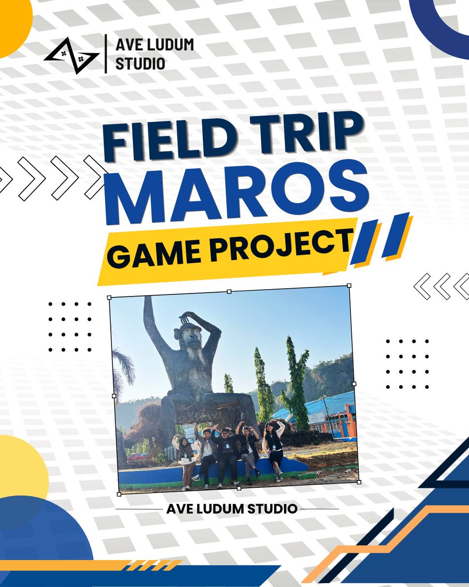 aveludumstudio's tweet photo. Haloooo teman-teman ave ludum!
Gimana jadinya kalau keindahan alam dan cerita rakyat Maros kita sulap jadi sebuah dunia game? 🏛️🍃
Intip keseruan tim Ave Ludum Studio waktu riset lapangan kemarin! Ada satu rahasia besar yang lagi kita siapkan...
Tungguin update berikutnya, ya! https://t.co/LWxwo32T2t