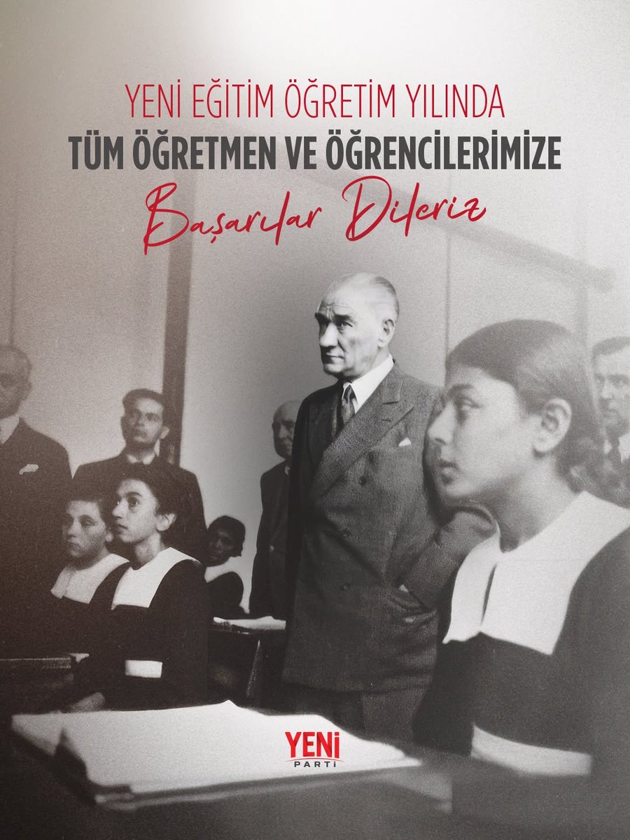 av_ihkurt's tweet photo. Yeni eğitim ve öğretim yılında tüm öğrenci ve öğretmenlerimize başarılar diliyoruz. https://t.co/AoS6nrcgx9