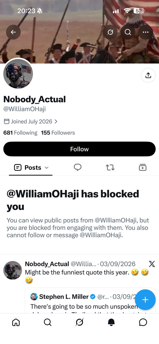brummi1989's tweet photo. @ScousePatriot45 @WilliamOHaji Careful using your brain with this guy, has a meltdown when facing the facts 👀🥴 https://t.co/eJST37T2Ou