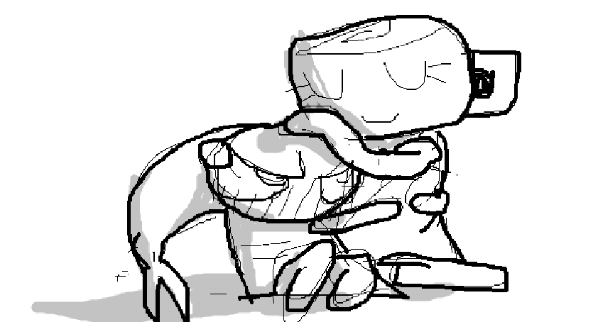 ANGRYFOSSIL_'s tweet photo. cuddles 💕 #angryfossil #dandysworld #shrimpoxshelly #shrimpo #shelly https://t.co/JI4q52Ob6i