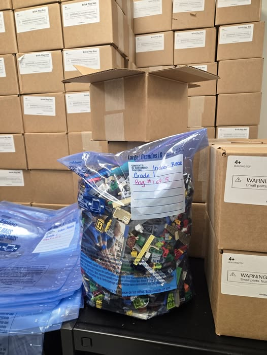 ermelpto's tweet photo. Legos are now included with indoor recess supplies. Each @ErmelES_AISD classroom received a bag last week. Students can now build their own adventures. https://t.co/7XptMbOY9W