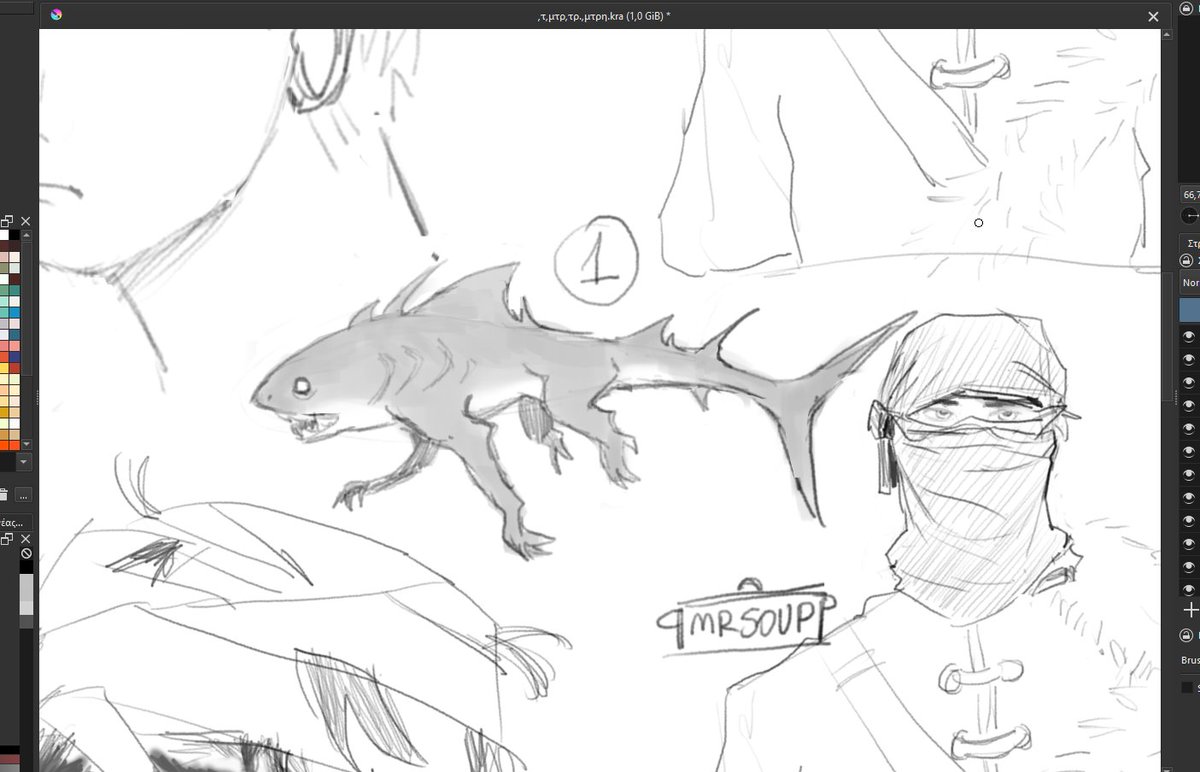 GreenS0up's tweet photo. shark doggo https://t.co/iubH6hjvVB